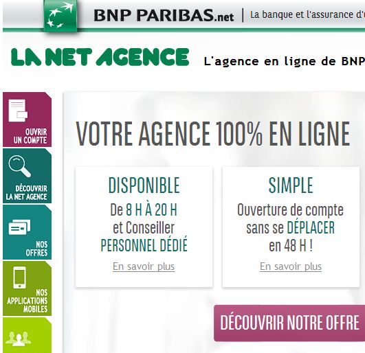 BNP Paribas LaNET Agence