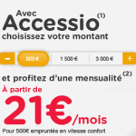 Credit renouvelable Accessio de Cofidis