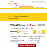 Credit renouvelable Cofidis