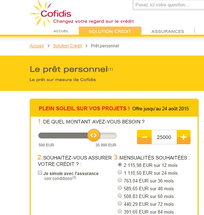 Pret Personnel Cofidis