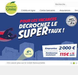 Super Taux banque Casino