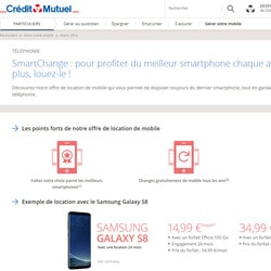 SmartChange le service téléphone mobile du Crédit Mutuel