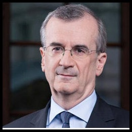 FRANÇOIS VILLEROY DE GALHAU, GOUVERNEUR DE LA BANQUE DE FRANCE