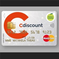 Carte Cdiscount de Banque Casino