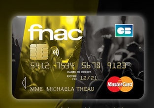 Carte de fidélité Fnac Mastercard