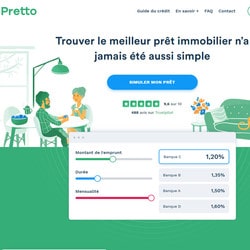 Pretto spécialiste du crédit immobilier en France